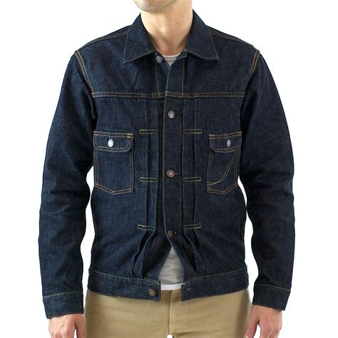 deep blue denim jacket